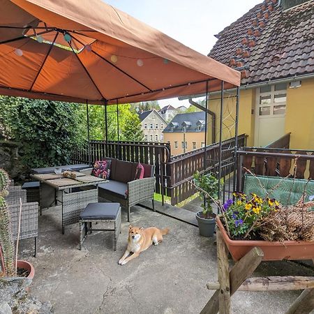 Waldblickwohnung Mit Schoener Terrasse Und Kamin Sebnitz Kültér fotó