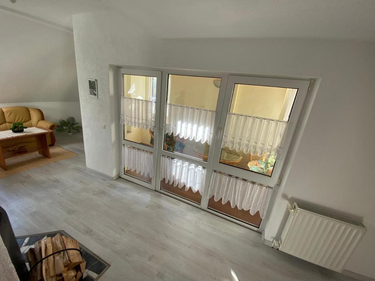Waldblickwohnung Mit Schoener Terrasse Und Kamin Sebnitz Kültér fotó