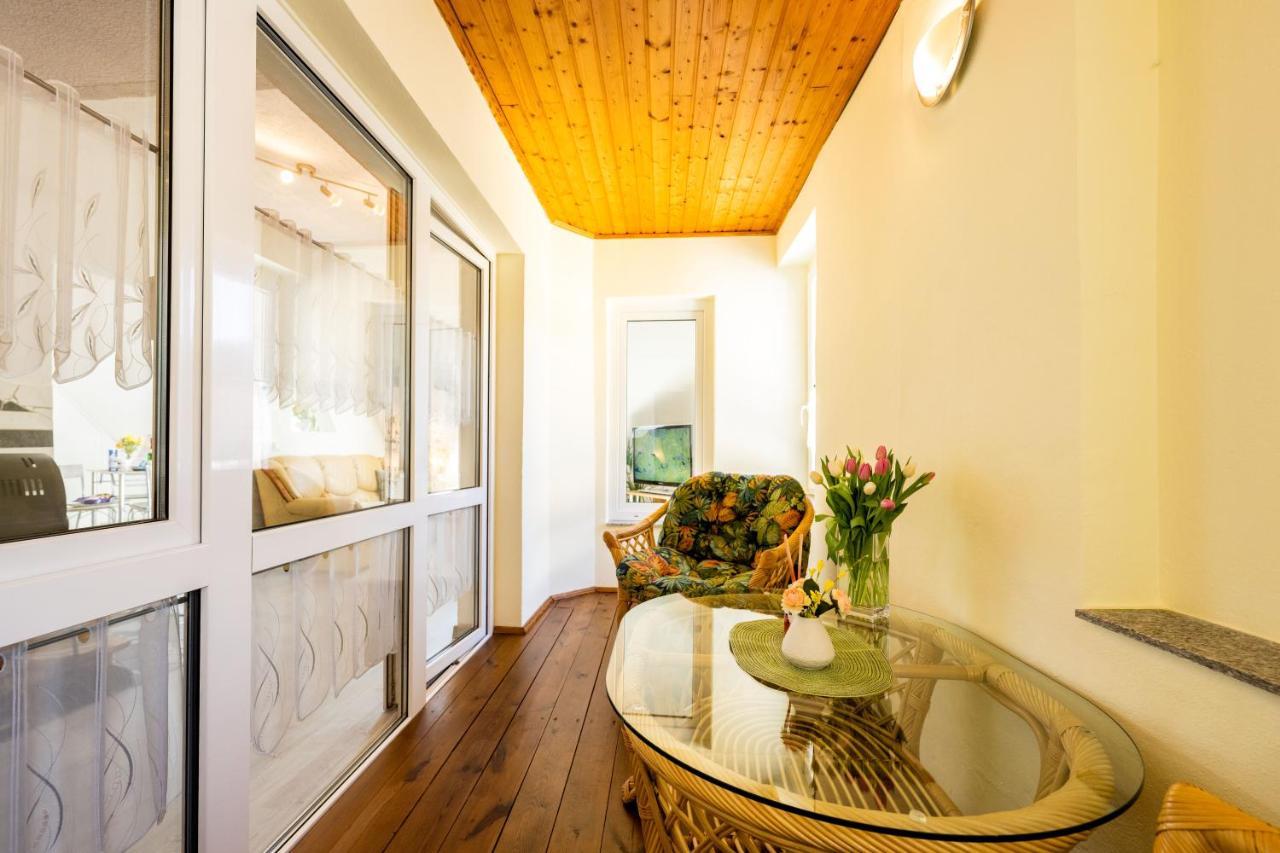 Waldblickwohnung Mit Schoener Terrasse Und Kamin Sebnitz Kültér fotó