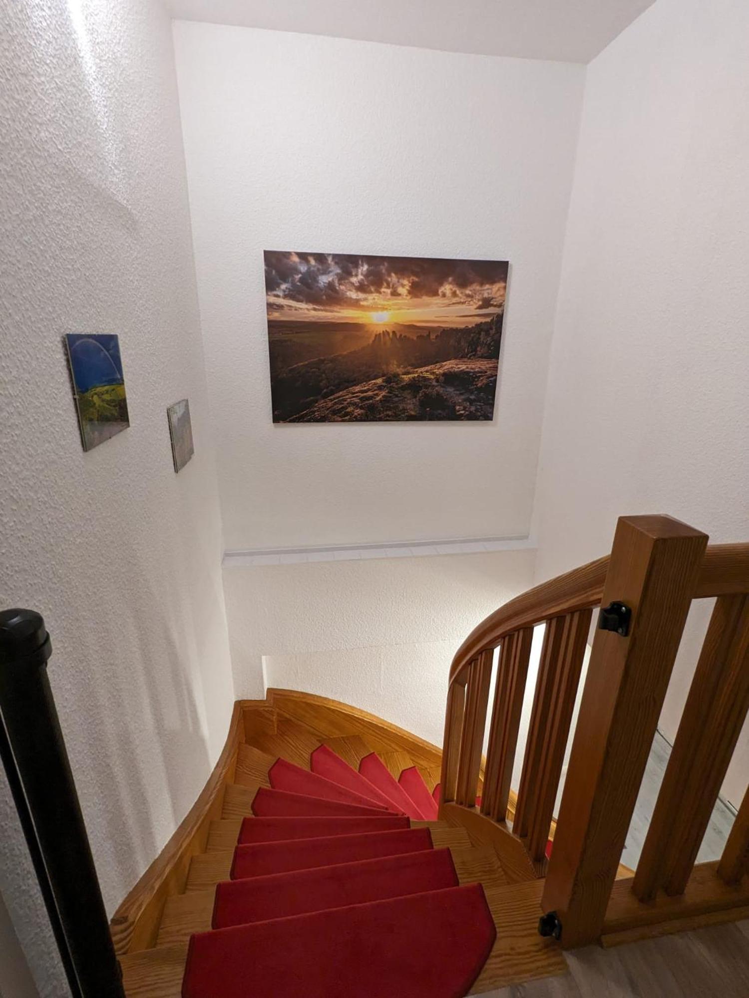 Waldblickwohnung Mit Schoener Terrasse Und Kamin Sebnitz Kültér fotó